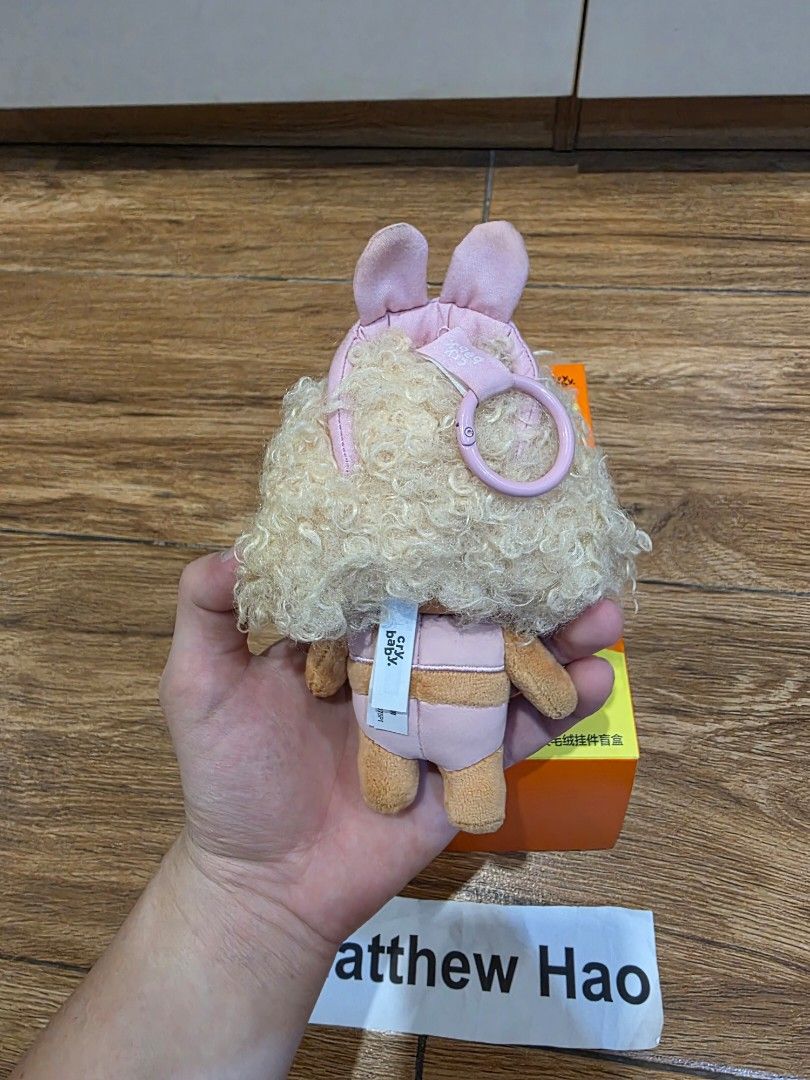Popmart crybaby vacation mode (Category: Plushies & Soft Toys) located in Manila. Submitted by machoxmatt (Listing ID 1464463428, Image 3). Description: used condition: 9/10 mop:bdo/gcash shipping at buyer's expense.