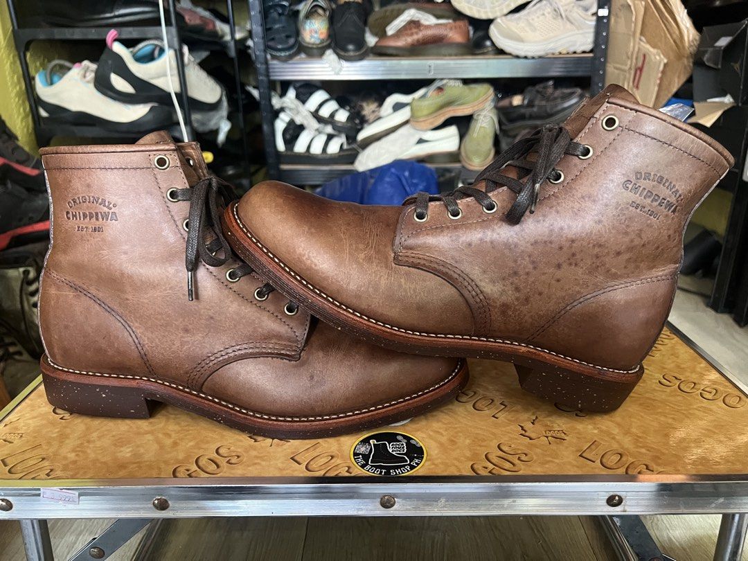 Porseyl Chippewa US 11.5 D (Category: Boots) located in Manila. Submitted by babesdohaylo (Listing ID 1464409390, Image 3). Description: Porseyl Chippewa US 11.5 D Available For Layaway Made in USA US M11.5 EU45.5 JPN29.5 P 8,999 In Good Condition Location: Bambang Market Tondo Manila Stall # 8 Message po muna bago pumunta For more items visit the following FB Page: The Boot Shop Ph Dr. Martens Ph Sell/Swap Carousel App edsantos27 / babesdohaylo 