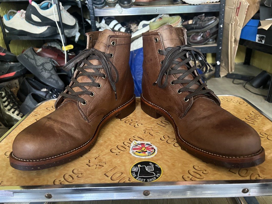 Porseyl Chippewa US 11.5 D (Category: Boots) located in Manila. Submitted by babesdohaylo (Listing ID 1464409390, Image 2). Description: Porseyl Chippewa US 11.5 D Available For Layaway Made in USA US M11.5 EU45.5 JPN29.5 P 8,999 In Good Condition Location: Bambang Market Tondo Manila Stall # 8 Message po muna bago pumunta For more items visit the following FB Page: The Boot Shop Ph Dr. Martens Ph Sell/Swap Carousel App edsantos27 / babesdohaylo 