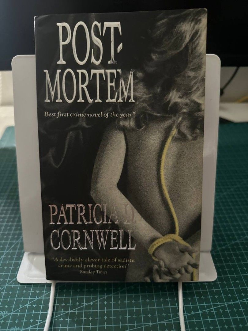 Postmortem by Patricia Cornwell - Crime Novel (Category: Storybooks) located in Imus. Submitted by t0t3fairi3 (Listing ID 1464429540, Image 1). Description: Postmortem by Patricia Cornwell - Best first crime novel! Thrilling serial killer story set in Richmond. Perfect for crime/mystery fans. Get yours now!.