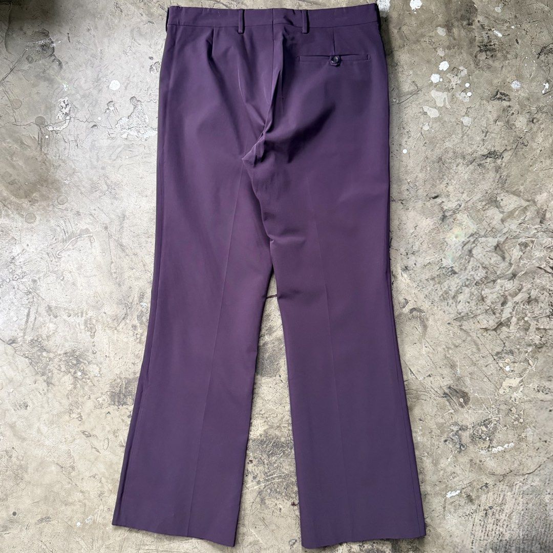 Prada - Archive Technical Bootcut Pants (Category: Trousers) located in Cavite. Submitted by 4118.ph (Listing ID 1464386964, Image 2). Description: Size 46 / 30-31 Excellent condition Waist 15.5” Length 38 “ Inseam 29.5” Leg opening 9”.