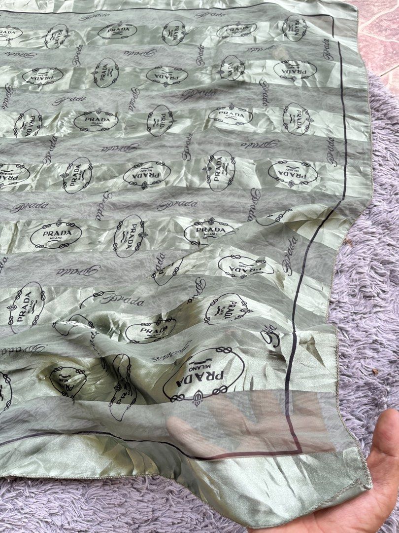 PRADA SCARVES (Category: Scarves) located in Dipolog. Submitted by janja2002 (Listing ID 1464410471, Image 3). Description: EXCELLENT CONDITION💯💯 Galing japan surplus.
