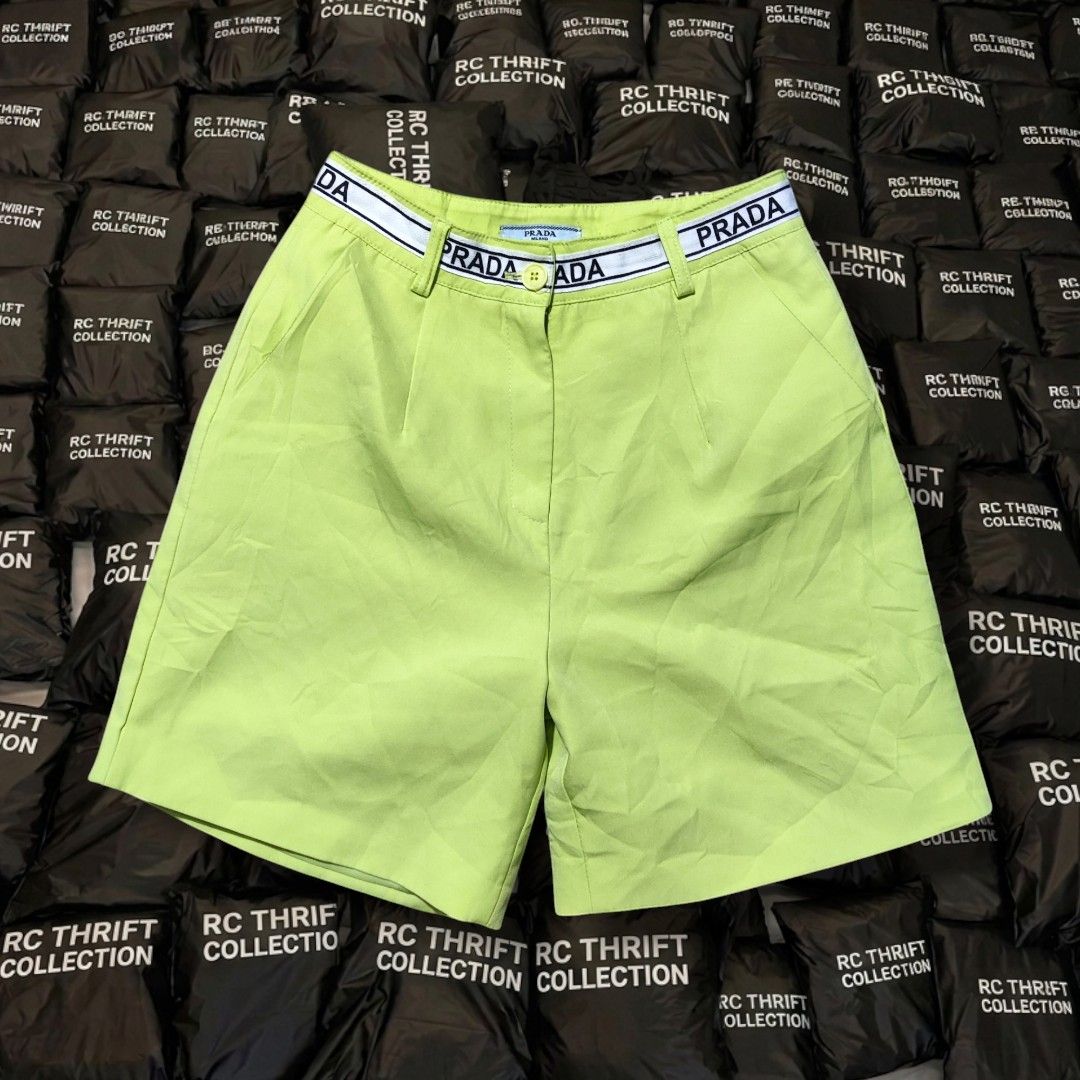 PRADA SHORTS WOMEN'S (Category: Shorts) located in Rizal. Submitted by rcthriftcollection (Listing ID 1464557172, Image 1). Description: PRADA SHORTS WOMEN'S Waist 26-27 inch Length 17 inch Best fit Small Excellent condition No issue DM📥📥📥 Location: MONTALBAN, RODRIGUEZ, RIZAL .