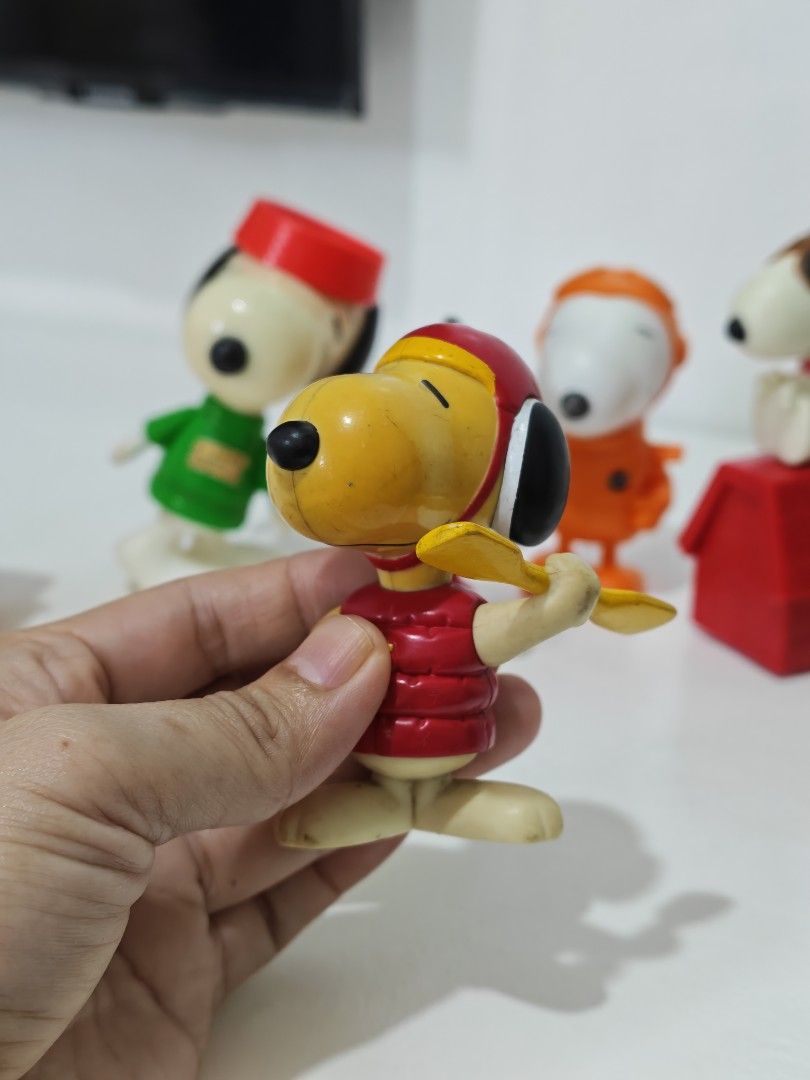 Preloved Mcdonalds Happy Meal Toy SNOOPY Bundle (Category: Kids Toys) located in Pasig City. Submitted by dian.juliet (Listing ID 1464396464, Image 2). Description: ▪️Preloved ▪️AS IS ▪️What you see is what you get. ▪️Colors may vary due to lightning. ▪️Flaws are barely noticeable. ▪️Feel free to message me for other details. :) 🖤 dian.