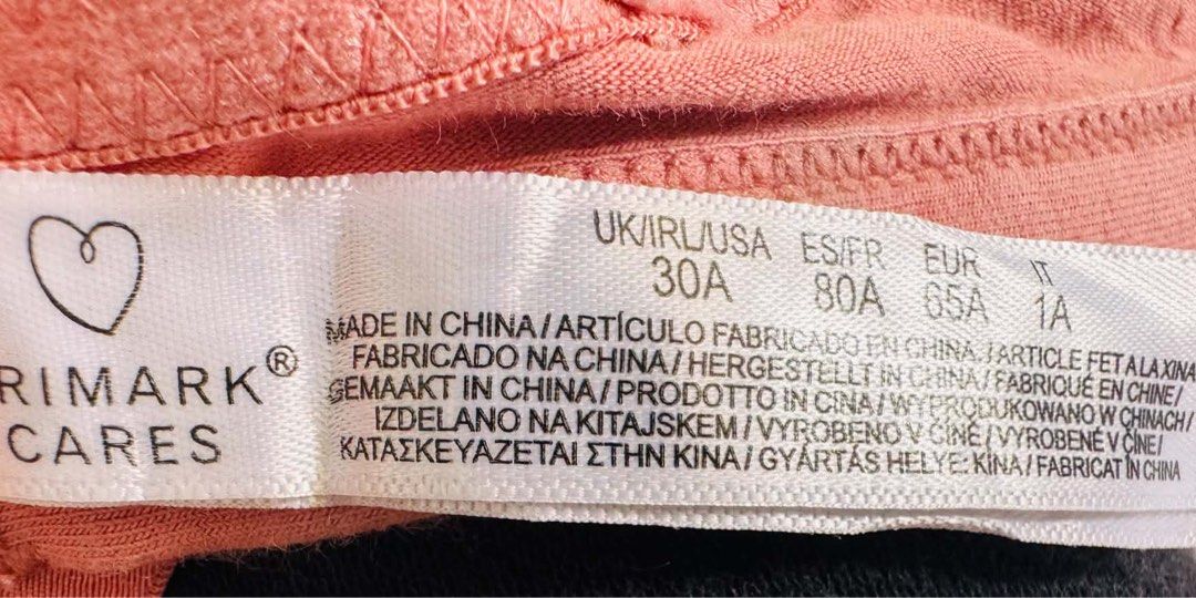 primark nonwire bra 30A (Category: Undergarments & Loungewear) located in San Jose. Submitted by 99ners (Listing ID 1464472765, Image 3). Description: .