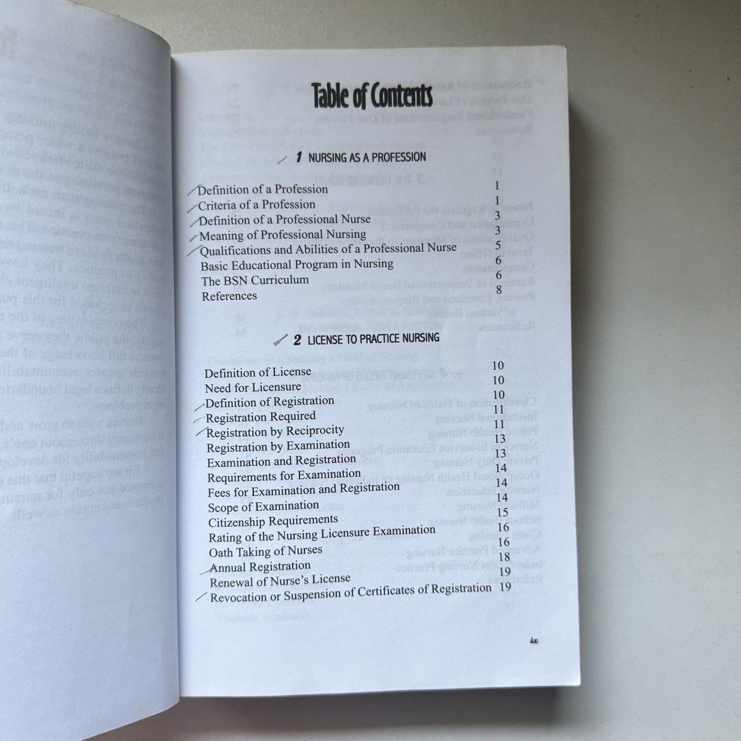Professional Nursing in the Philippines 10th Edition (Category: Textbooks) located in Santa Cruz. Submitted by yeonbox (Listing ID 1464431112, Image 3). Description: - with highlights & pen marks but pages are all in mint condition .