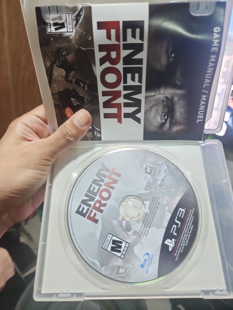 PS3 Game: Enemy Front (Category: PlayStation) located in Quezon City. Submitted by gwift (Listing ID 1464368184, Image 2). Description: - PS3 Game: Enemy Front - Genre: World War II First-Person Shooter - Disc Condition: Good, no major scratches - Case: Included - Ready for a new home! - selling rare playstation 3 game price based on gameye app or ebay sold listings. x55 tested working check other rare ps3 games posted. prices are subject to chan