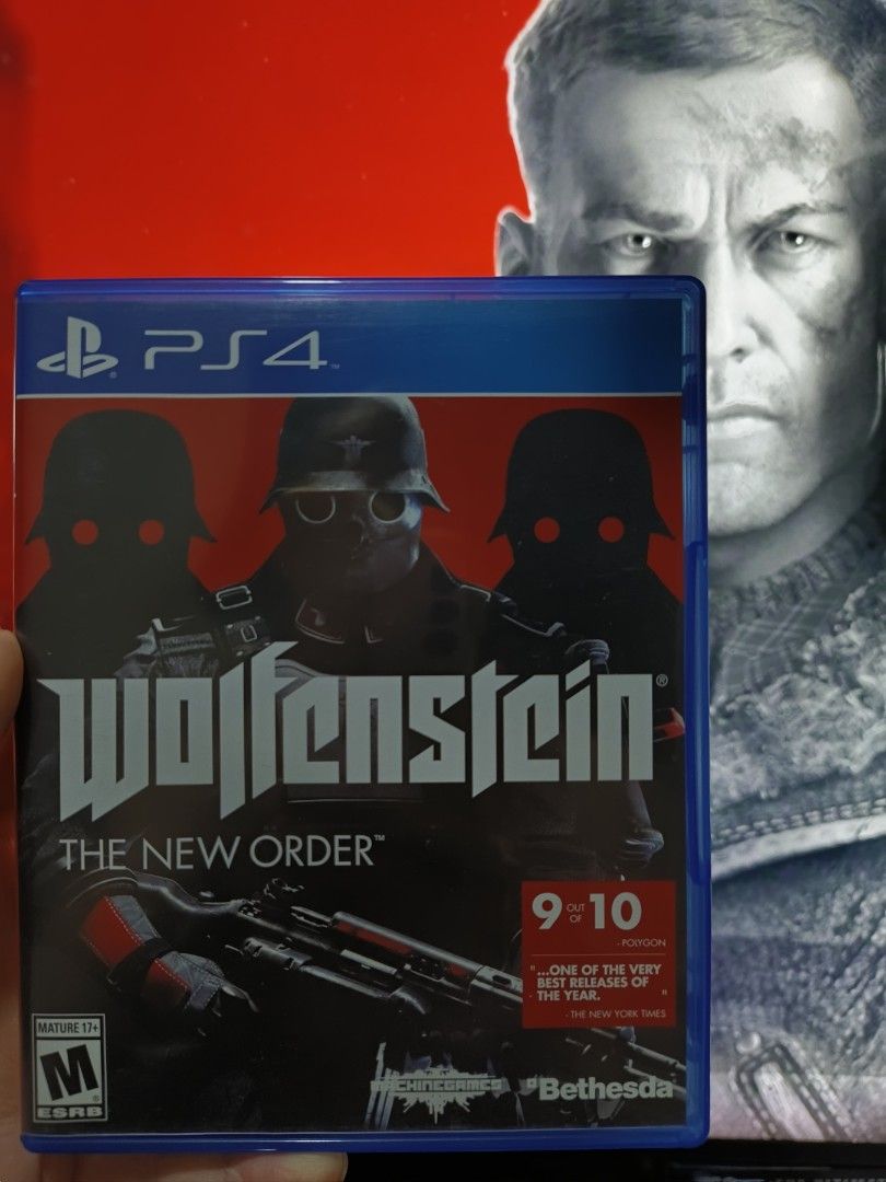 PS4 Wolfenstein The New Order & The New Colossus Games (Category: PlayStation) located in Cavite. Submitted by munting_aklatan_ph (Listing ID 1464376033, Image 2). Description: FPS Pack: Wolfenstein: The New Order + Wolfenstein II: The New Colossus (PS4/PS5) PRICE: ₱1,100 (FIXED / NO HAGGLING) DESCRIPTION: Get ready to tear down the regime in one of the greatest first-person shooter reboots of all time! Up for grabs is the ultimate Wolfenstein Du