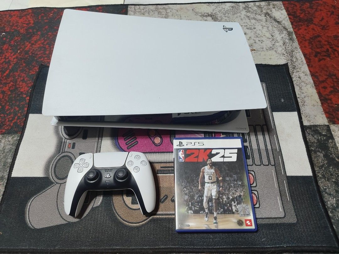 Ps5 OG Phat 825gb (Category: PlayStation) located in Binan City. Submitted by olxph_401981327 (Listing ID 1464491575, Image 1). Description: For Sale or Swap! Ps5 Phat 825gb latest firmware with: 1 controller hdmi powercord nba 2k25 23k fixed!!!.