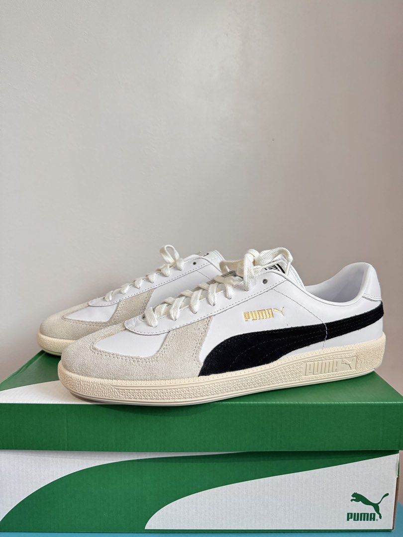 Puma Army Trainer (Category: Sneakers) located in Manila. Submitted by simon.cuadra01 (Listing ID 1464425299, Image 1). Description: Puma Army Trainer “White-nimbus cloud” 100% Bnew Original! ✅ Us- 10.5M SRP- 6,000❌ Selling- 3,500 nego! 💸 MOP- Gcash/ bank transfer Shipping- Lalamove/ meet up near Paranaque area.