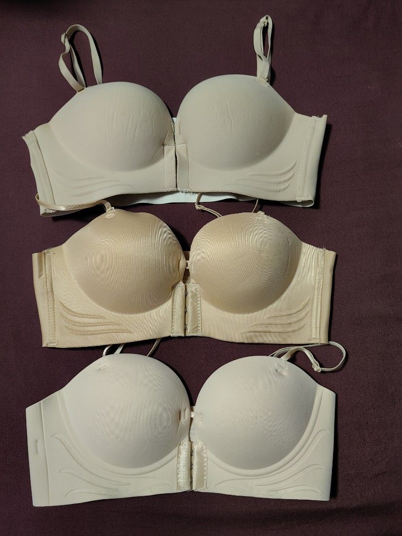 Push up Bra Bundle (Category: Undergarments & Loungewear) located in Malolos. Submitted by aemcloset (Listing ID 1464534157, Image 1). Description: Best fit 32_34bust All Brand new Makapal foam, seamless.