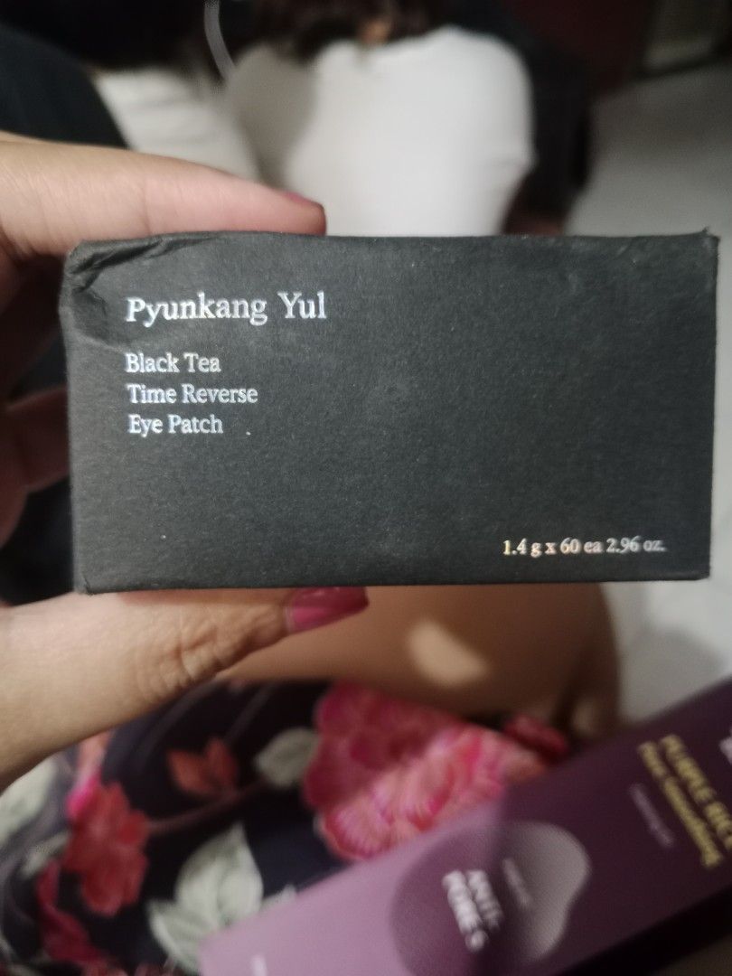 PYUNGKANG YUL BLACK TEA TIME REVERSE EYE PATCH (Category: Face Care) located in Calamba. Submitted by louisabella2123 (Listing ID 1464413958, Image 1). Description: .