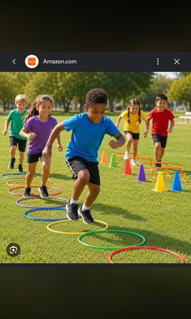 Rainbow agility rings (Category: Kids Toys) located in Quezon City. Submitted by furbous (Listing ID 1464516949, Image 2). Description: - Set of vibrant rainbow-colored hula hoops. - Perfect for kids' games, parties, and backyard fun. - Also great for fitness and exercise. - Bright colors add extra fun to outdoor play. - Develops coordination and motor skills. - Easy to stack and store when not in use. 📣 Agility rainbow rings by ASCO ✔️ Conditio