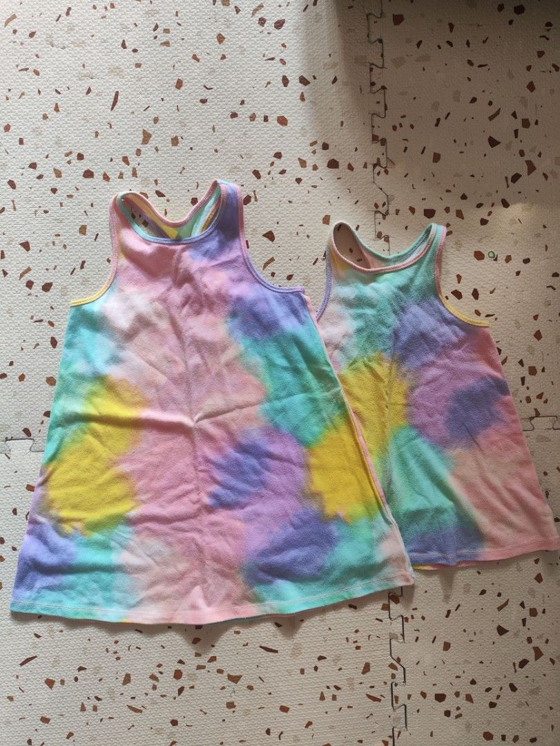 Rainbow Dress Set 🌈 (Category: Babies & Kids Fashion) located in Taguig. Submitted by cleanupmomma (Listing ID 1464426622, Image 1). Description: Please take time to read ❤️ Sold as Set For ages 1-3 yrs old 4-6 yrs old wyiwyg.