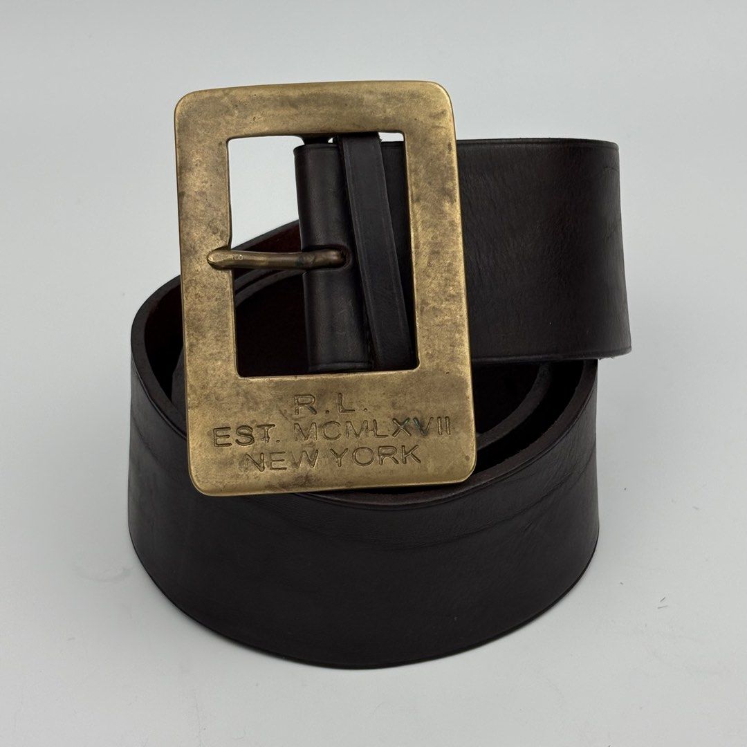 Ralph Lauren - Leather Belt (Category: Belts) located in Bacolod City. Submitted by cast.archives (Listing ID 1464529051, Image 1). Description: Ralph Lauren - Leather Belt Length: 40" Waist: 26" - 32" Condition: Very good Flaw: Needs cleaning.