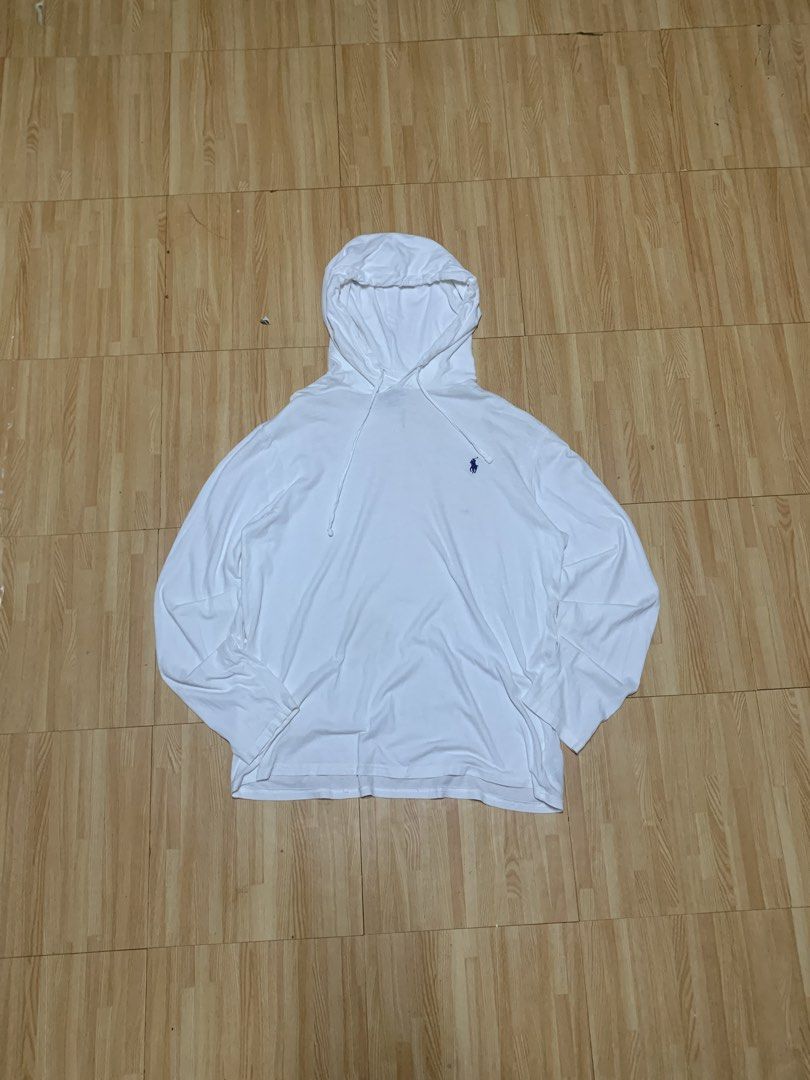 RALPH LAUREN HOODED LONG SLEEVE (Category: Coats, Jackets and Outerwear) located in Rizal. Submitted by uniii_011 (Listing ID 1464458219, Image 1). Description: W: 22 L: 28 FLAW/S: washable stains (nasa pic).