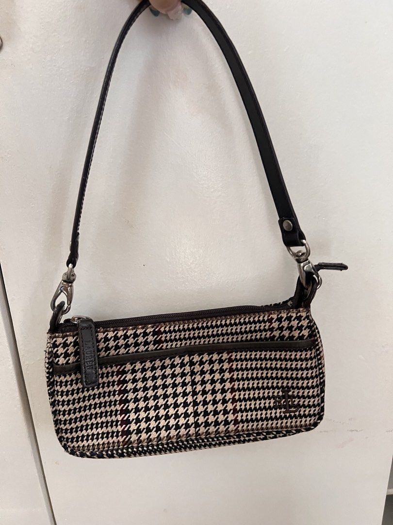 RALPH LAUREN Houndstooth Mini Shoulder/Pochette Bag (Category: Shoulder Bags) located in Legazpi City. Submitted by ilysabby (Listing ID 1464548616, Image 3). Description: .