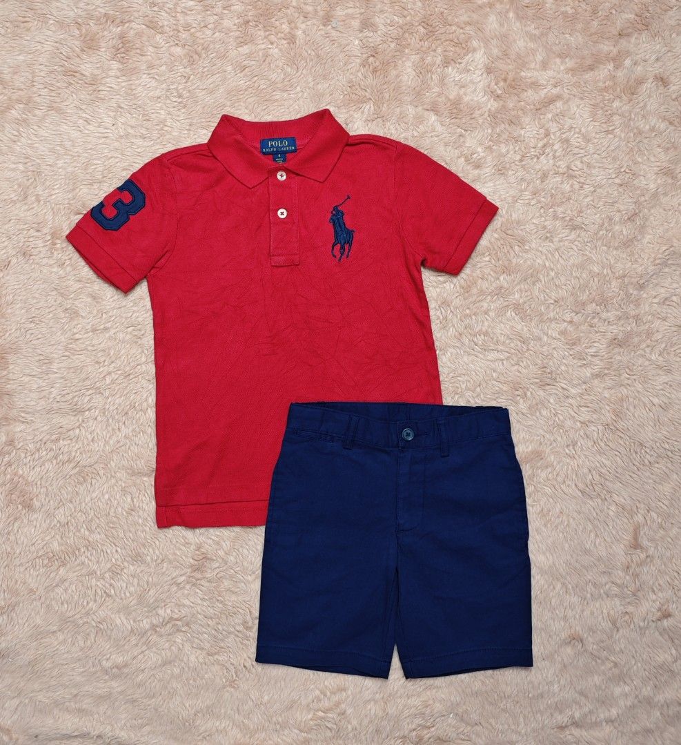 Ralph Lauren Kids Set (Category: Babies & Kids Fashion) located in Imus. Submitted by eykc01 (Listing ID 1464378158, Image 1). Description: Like New 4yo.