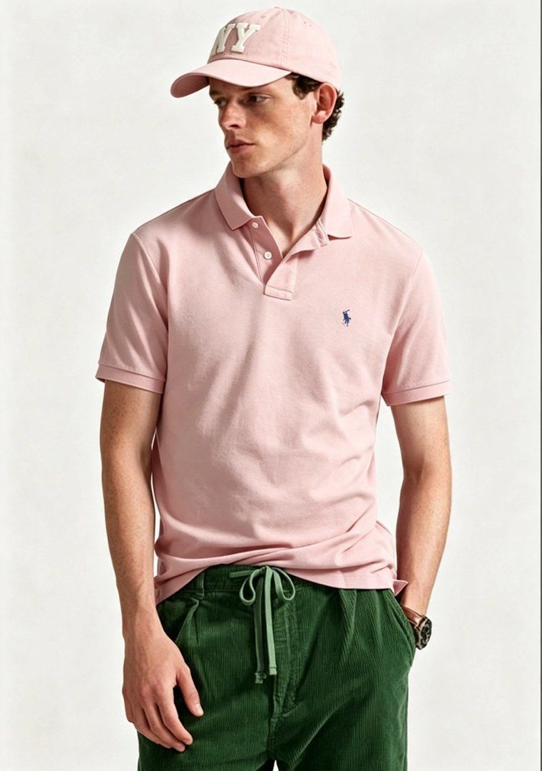RALPH LAUREN PINK (Category: Tshirts & Polo Shirts ) located in Puerto Princesa. Submitted by kelvinfabr75674 (Listing ID 1464485160, Image 1). Description: Size M 21 width 28 length NO ISSUE EXCELLENT CONDITION Color rate 9.5📌 .