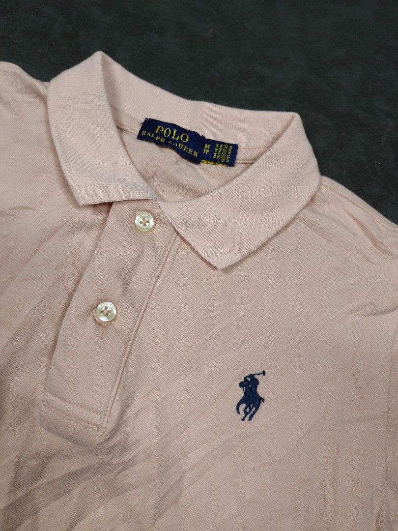 Ralph Lauren Polo Dress (Category: Dresses) located in Kalibo. Submitted by relivethearchives (Listing ID 1464367087, Image 2). Description: Ralph Lauren Polo Dress in Excellent Condition Size Medium on tag Color: "Baby Pink DIMES Width: 16 Length: 31 📍 Need Wash.