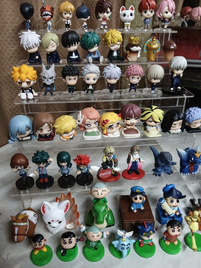 RANDOM ANIK ANIK FIGURES (Category: Figurines & Statues) located in Manila. Submitted by dahdaaa (Listing ID 1464469478, Image 2). Description: ↛ Condition: Loose condition (no issues) ↛ can provide any proofs ↛ MOP: Cash/Gcash ↛ MOD: LBC, Lalamove, J&T or Pick up ↛ MEET UP: SM Sta.Mesa/Quiapo Church/Savemore Nagtahan/Vicente Cruz, España Blvd ↛ LOC: Sampaloc/Quiapo, Manila.