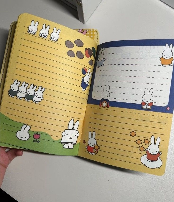 [READ DESCRIPTION] Miffy Planner / Journal Notebook Stationary (Category: Stationery & School Supplies) located in Angeles City. Submitted by trustsuki (Listing ID 1464527647, Image 3). Description: 🍀 ꒰ wts lfb ph only .ᐟ ˚♡ ꒱ ‼️ read before buying ♡ Miffy Planner ♡ 150ea + lsf ✨️ pre - order ( up to 2 weeks ) ✨️ brandnew as is x sensi, always manage your expectations it might have factory damage x impatient 🚚 mod: j&t ( with -21 voucher na!) �