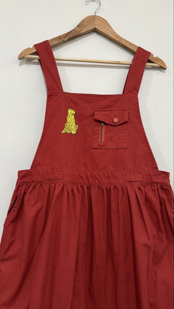 Red Orange Jumper long Dress (Category: Dresses) located in Manila. Submitted by morningthrifters (Listing ID 1464462645, Image 3). Description: Red orange Jumper Long dress Got it from korea Still in very good condition Worn once only Waist can fits up to size 36 Beat fit for medium-large frame.
