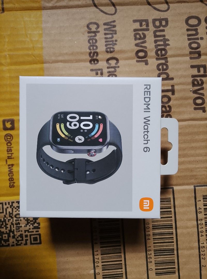 Redmi Watch 6 (Category: Luxury Watches) located in Manila. Submitted by almightyguy_89 (Listing ID 1464465384, Image 1). Description: Brand new Redmi Watch 6.