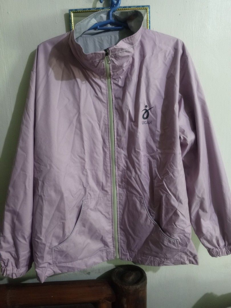 Reversible Jacket (Free Shipping) (Category: Coats, Jackets and Outerwear) located in Mabalacat. Submitted by alengmaliit (Listing ID 1464393717, Image 2). Description: Can fit L-XL women Reversible jacket pink and gray.
