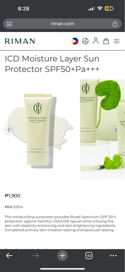 RIMAN ICD Dermatology First Package Skincare Set (Category: Face Care) located in Manila. Submitted by bago56479800175 (Listing ID 1464482265, Image 3). Description: - Brand new RIMAN ICD Dermatology First Package - Set includes: Cleansing Oil, Powder Wash, Cream, and Booster - Perfect addition to your skincare routine - Unused and in original condition - Original price: P15,000 - Amazing deal available now! -Plus free ICD Moisture layer sun prot