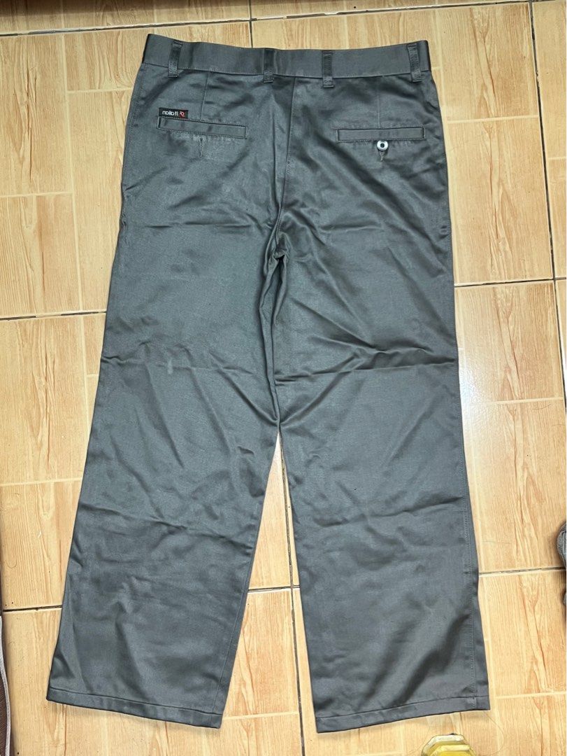 Roller Grey Work Pants - 30 Waist (Category: Trousers) located in Marikina City. Submitted by julmograsell (Listing ID 1464485339, Image 2). Description: - Brand: Roller - Color: Grey - Size: Waist 30 inches / 75 cm - Fit: Straight leg - Closure: Button and zip front - Pockets: Two side, two back - Ideal for: Everyday wear or work.