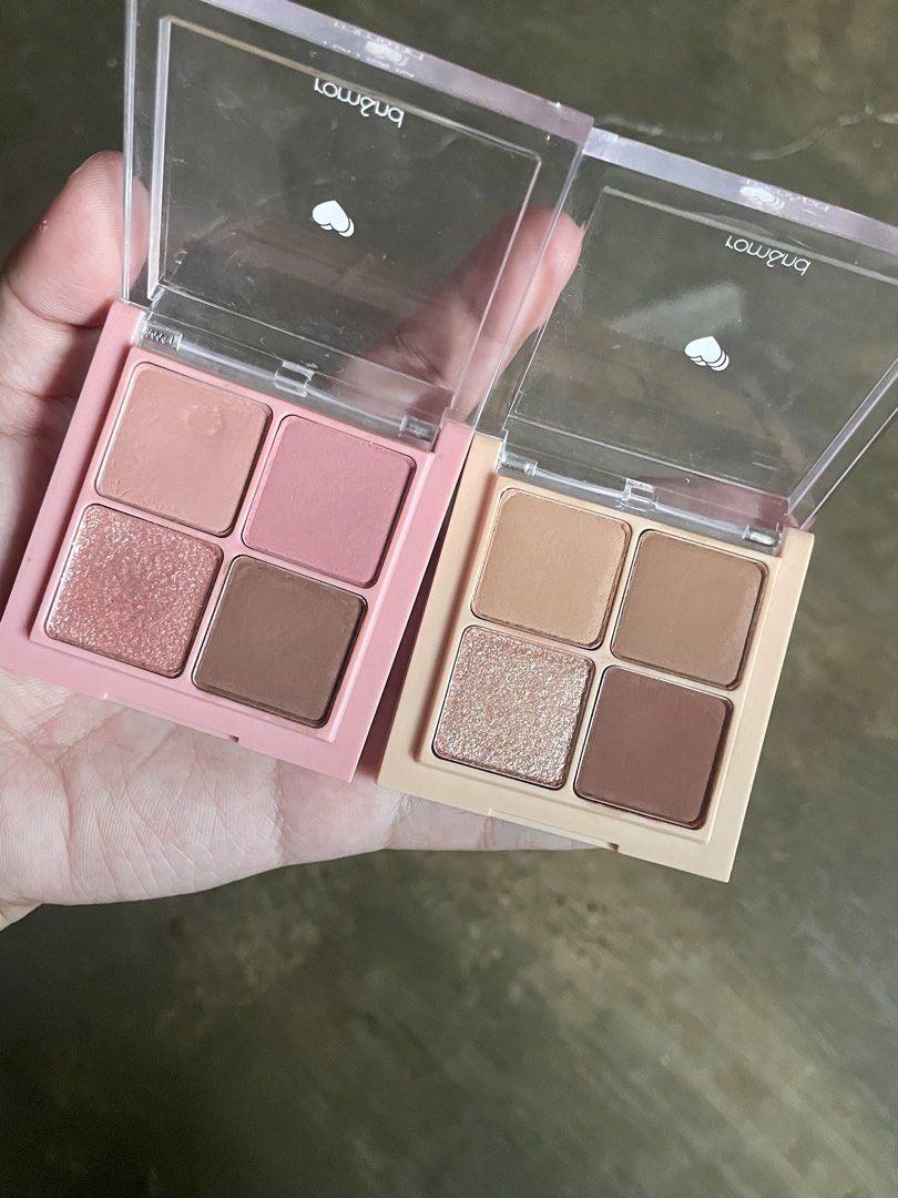 Romand Quad Eyeshadow 400 each with Box (Category: Makeup) located in Rizal. Submitted by gentle.decluttering (Listing ID 1464433463, Image 1). Description: .