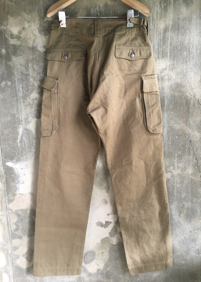 RRL Utility Military Pants Ralph Lauren (Category: Trousers) located in Cebu City. Submitted by etnaner (Listing ID 1464563521, Image 1). Description: RRL Utility Military Pants Size: 32W on tag Wool material Good as new Details posted .