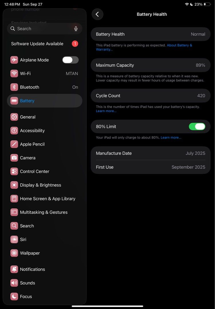Rush ipad 11th gen 128gb (Category: iPad) located in Manila. Submitted by kachomii (Listing ID 1464411901, Image 3). Description: Ipad 11th gen.