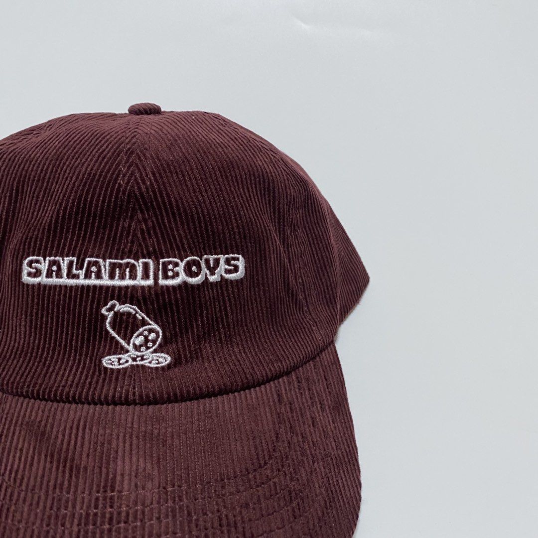 salami boys corduroy hat (Category: Caps & Hats) located in Quezon City. Submitted by hatlocker (Listing ID 1464360966, Image 2). Description: 700 shipped dm.