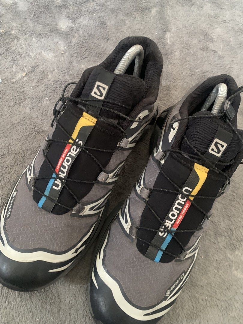 Salomon XT-6 Gore-Tex (Category: Casual Shoes) located in Cebu City. Submitted by thrifted.bymilo (Listing ID 1464376624, Image 2). Description: Pre Loved No Box(Lost) Authentic 100% Refund automatically when proven fake No Issue .