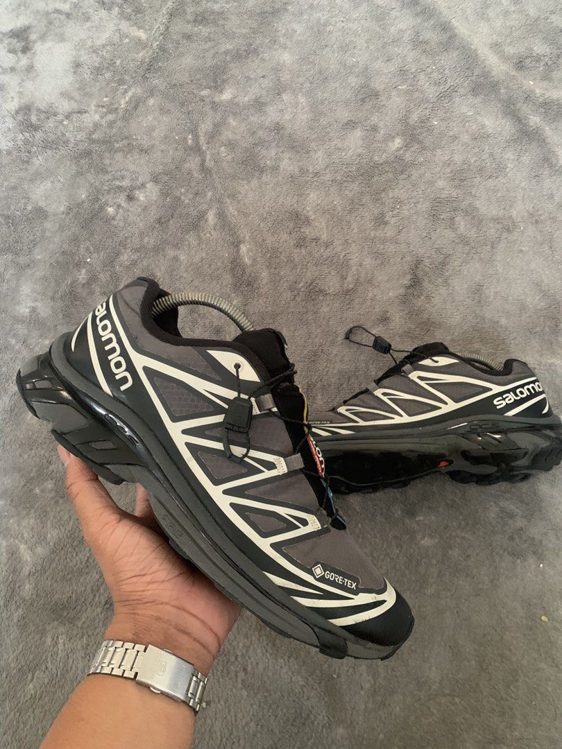Salomon XT-6 Gore-Tex (Category: Casual Shoes) located in Cebu City. Submitted by thrifted.bymilo (Listing ID 1464376624, Image 1). Description: Pre Loved No Box(Lost) Authentic 100% Refund automatically when proven fake No Issue .