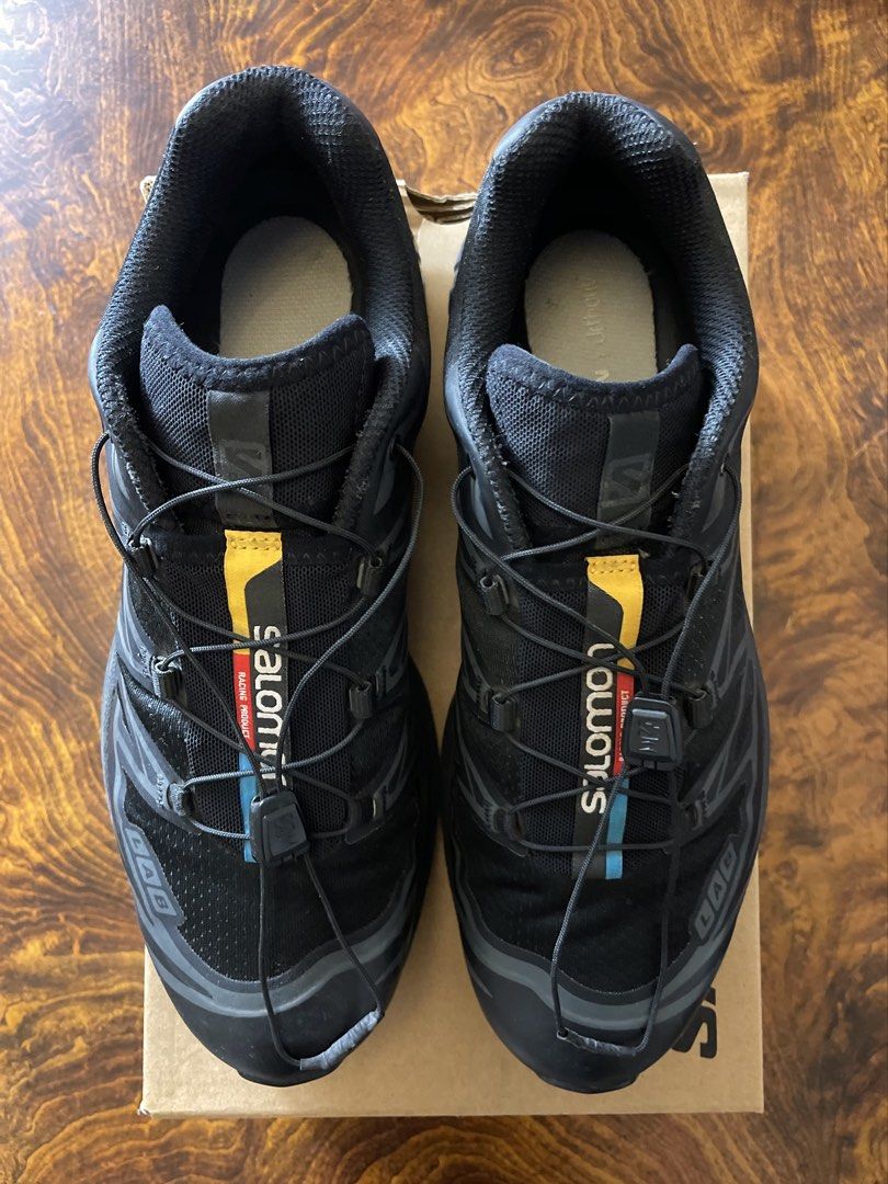 SALOMON XT -6 Black Phantom (Category: Sneakers) located in San Fernando. Submitted by larchivefeminine (Listing ID 1464510303, Image 1). Description: SALAMON XT -6 Black Phantom VERY GOOD CONDITION Brandnew / with Box MADE IN VİETNAM SIZE 8UK 42 EUK USA.W9.5 USA.M8.5.