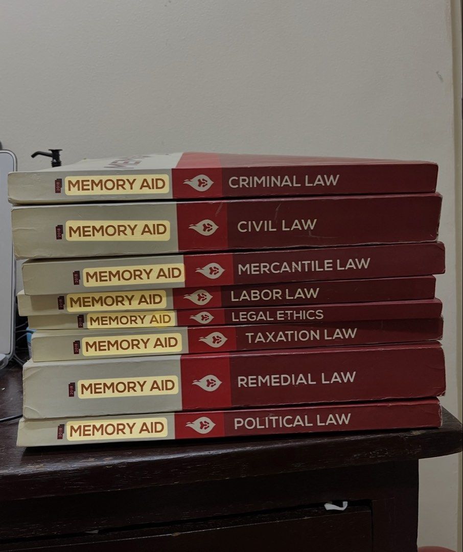San beda memory aid 2018 complete set 2k only (Category: Textbooks) located in Manila. Submitted by avvva (Listing ID 1464500173, Image 1). Description: 2018 san beda memory aid complete set 2,000 only.