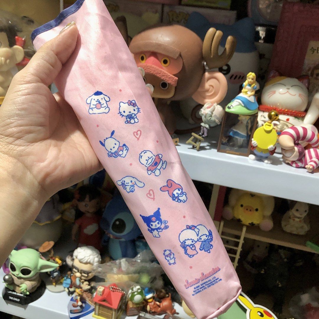 Sanrio Characters Manual Umbrella (Category: Other Accessories) located in Quezon City. Submitted by kitsune.treasures (Listing ID 1464478938, Image 2). Description: *First to pay policy! *1 day reservation only. Failure to pay on time, auto cancel. 📍Quezon City * MOD: J&T | Lalamove * MOP: GCASH | BPI 📦ON HAND AND READY TO SHIP! CONDITION: WHAT YOU SEE IS WHAT YOU GET. Dimensions: Kindly check the photos for the actual measurements. Please che