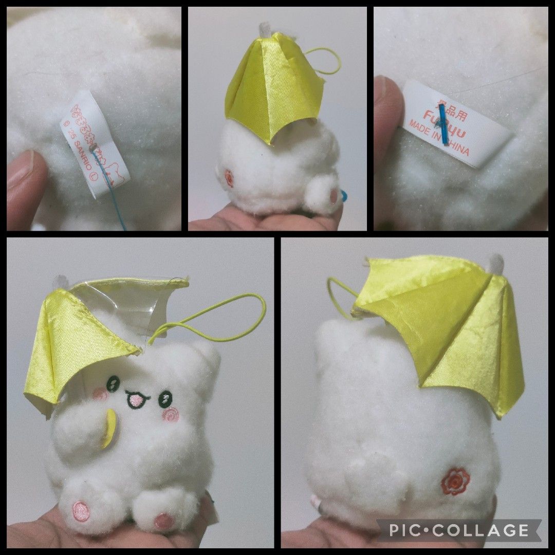 Sanrio Hanamaru Obake Plush Charms (Category: Plushies & Soft Toys) located in Antipolo. Submitted by bhabiegraciefashionlab (Listing ID 1464569496, Image 3). Description: ✨Sanrio Hanamaru Obake Plush Charms and Mascots Collection 1) Hanamaru Obake With Pencil Plush Charm 👉🏻380 2) Hanamaru Obake With Flower Plush Charm 👉🏻280 3)Hanamaru Obake With Umbrella Plush Charm 👉🏻380 4) Hanamaru Obake Plain Plush Charm 👉🏻280 🥳Take All 4pcs for Only