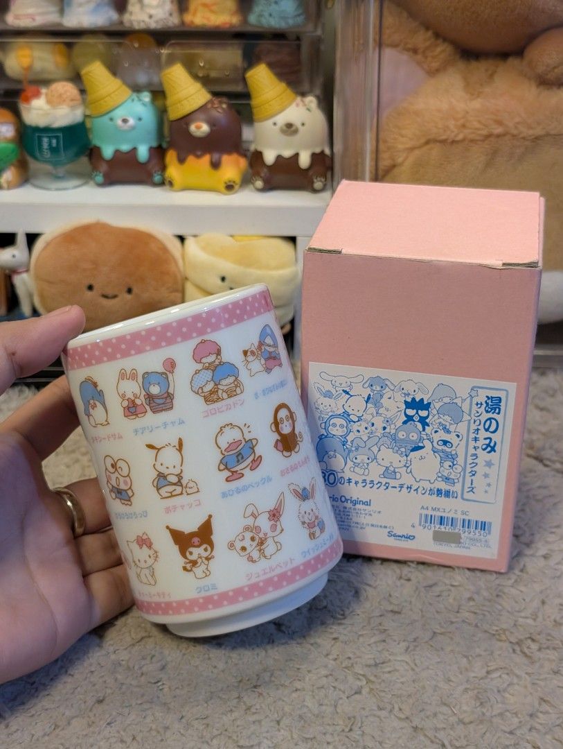 Sanrio Yunomi Ceramic Cup (Category: Dinnerware & Cutlery) located in San Pedro. Submitted by eurisilvers (Listing ID 1464368782, Image 1). Description: — shipping is via J&T Express — mop: gcash, maya, bank transfer — location: san pedro city, laguna.