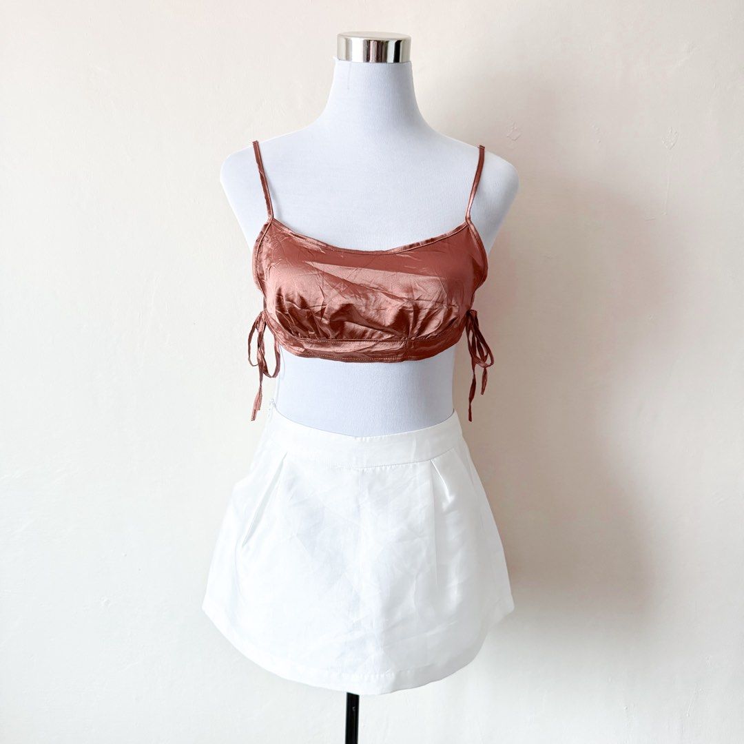 Satin Crop Top (Category: Others Tops) located in Antipolo. Submitted by rosywardrobe (Listing ID 1464417789, Image 1). Description: 🎀 MAKE READING A HABIT 🎀 • No order form, no reservation! • Strictly 1 day reservation • Payment first before order processing • No return, No exchange • Don’t make an offer if you’re not 100% sure • No shipping every weekends — PAYMENT CHANNELS — • GCash • Gotyme • Maya • BDO • BPI • Unionbank — DELIVERY METHODS 