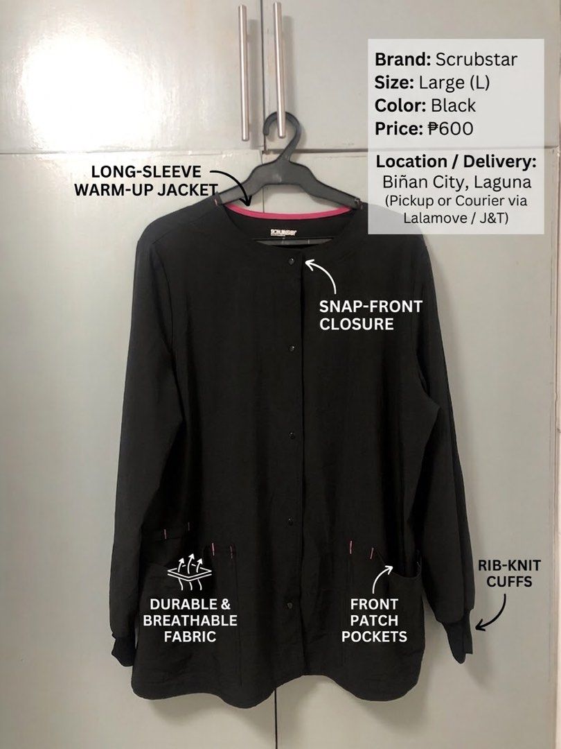 Scrub Warmer (Category: Coats, Jackets and Outerwear) located in Manila. Submitted by tekashi1127 (Listing ID 1464478478, Image 2). Description: LOOK AT THE PICTURES PO NEGOTIABLE LAHAT.