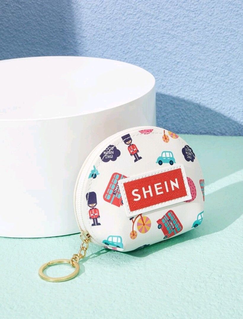 SHEIN Coin Pouch Purse with Keychain (Category: Purses & Pouches) located in Manila. Submitted by declutter1202 (Listing ID 1464541757, Image 2). Description: loc: binondo manila.