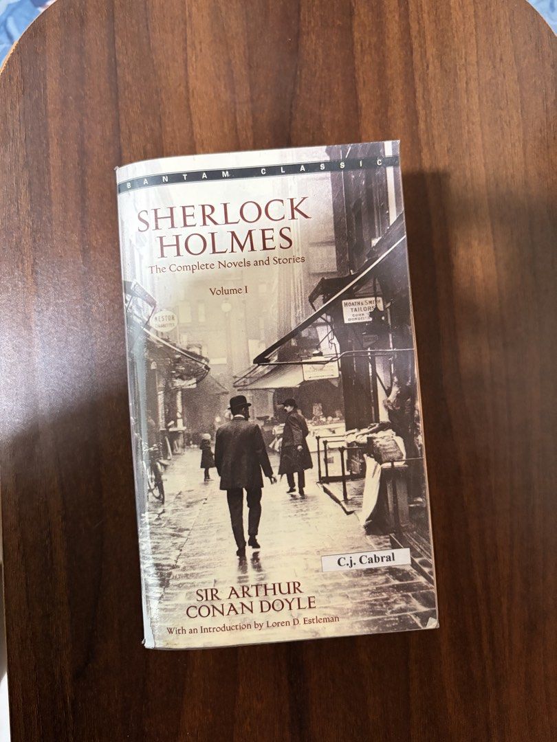 Sherlock Holmes (Category: Storybooks) located in Cainta. Submitted by crissajhasmine (Listing ID 1464523909, Image 3). Description: 📚 SHERLOCK HOLMES BOOKS FOR SALE! 🔎 2 Sets — ₱400 ONLY! ✨ Pre-loved ✨ With plastic cover ✨ Good condition ✨ Great for book lovers & collectors RFS: Decluttering 💰 Buy both sets: ₱400 📩 Message me if interested!.