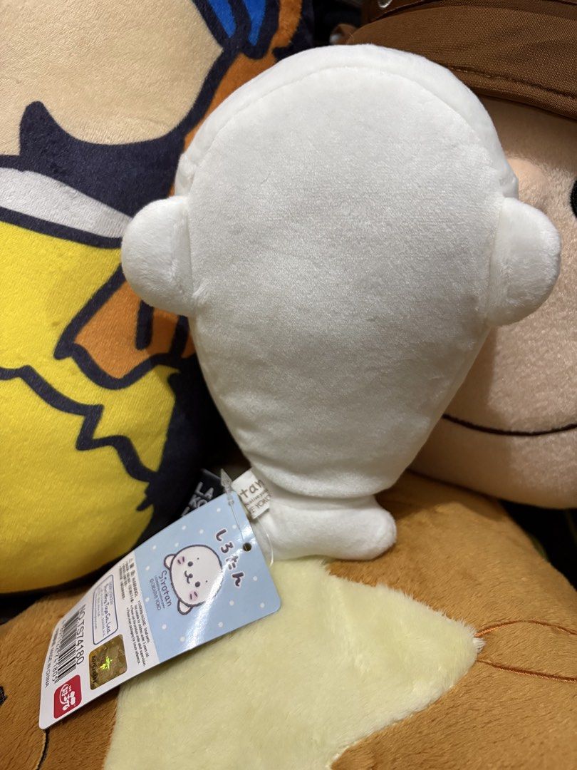 Shirokuma Seal Plush Toy - Sirotan (Category: Plushies & Soft Toys) located in Taguig. Submitted by goofysofties (Listing ID 1464398721, Image 3). Description: - Adorable Shirotan seal plush toy - Super soft and squishy, perfect for hugs - Comes with original tags attached - Ideal gift for Sirotan fans or sea creature lovers - Approximately 4-5 inches in size.