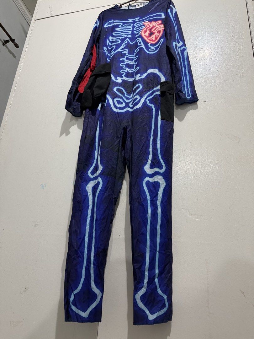Skeleton Costume (Category: Sets & Coordinates) located in Mandaluyong City. Submitted by michgrayb.Enterprise (Listing ID 1464360040, Image 2). Description: Unisex 16 y Can fit small to semi medium stretchable.