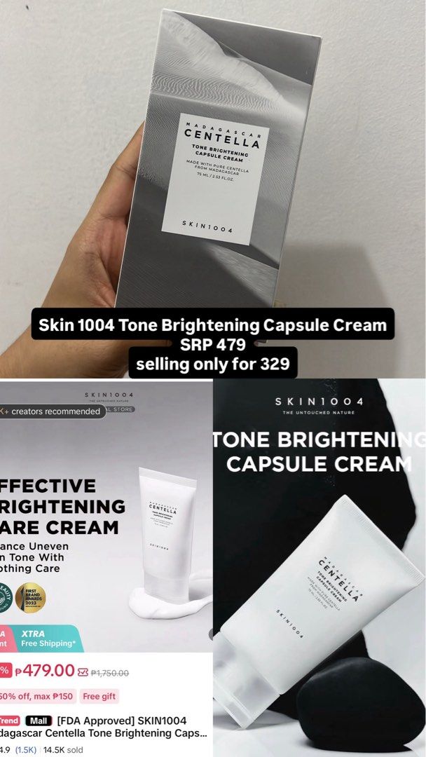 Skin1004 Moisturizer (Category: Face Care) located in Santiago. Submitted by dlannndan (Listing ID 1464437216, Image 1). Description: .