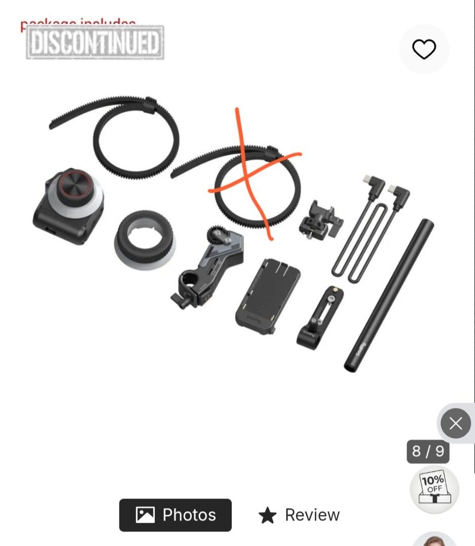 SmallRig MagicFIZ Wireless Follow Focus Basic Kit (Category: Video Cameras) located in Paranaque City. Submitted by liamrtangan (Listing ID 1464495661, Image 3). Description: SmallRig MagicFIZ Wireless Follow Focus Basic Kit - Includes wireless controller and motor - Comes in protective case - Ideal for filmmakers and videographers - Achieve smooth and precise focus pulls - Discontinued item Issue - Only comes with 1 gear ring (am keeping the ext
